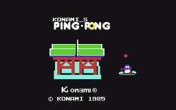 Ping Pong (C64)   ©  1986    2/2