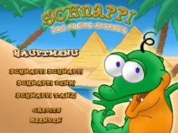 Schnappi Das Kleine Krokodil: 3 Fun-Games (PS1)   © Phenomedia 2005    1/3