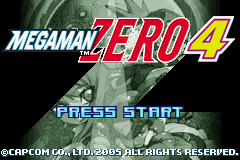 Mega Man Zero 4 (GBA)   © Capcom 2005    1/3