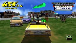 Crazy Taxi: Fare Wars (PSP)   © Sega 2007    2/6