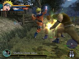 Naruto: Uzumaki Chronicles (PS2)   © Bandai Namco 2005    2/5