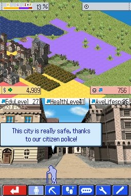 SimCity DS (NDS)   © EA 2007    4/4