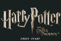 Harry Potter And The Order Of The Phoenix (GBA)   © EA 2007    1/3