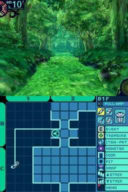 Etrian Odyssey   © Atlus 2007   (NDS)    3/5