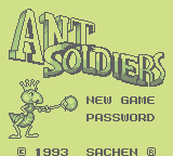 Ant Soldiers (GB)   © Sachen 1993    1/3