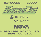 Battle City (GB)   © Nova 1991    1/3