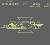 Arcade Classics: Super Breakout / Battlezone (GB)   © Atari 1996    1/3
