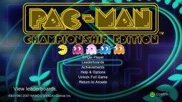 Pac-Man Championship Edition (X360)   © Bandai Namco 2007    1/3