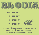 Blodia (GB)   © Tonkinhouse 1990    1/3