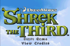 Shrek The Third (GBA)   © Activision 2007    1/3