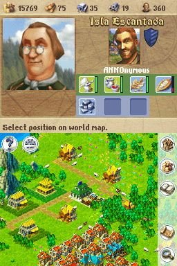 Anno 1701: Dawn Of Discovery (NDS)   © Disney Interactive 2007    1/8