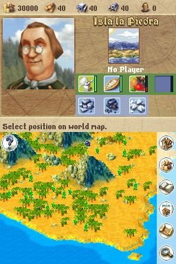 Anno 1701: Dawn Of Discovery (NDS)   © Disney Interactive 2007    5/8