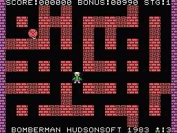 Bomberman (MSX)   © Hudson 1983    2/2