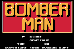 Bomberman (1985) (GBA)   © Nintendo 2004    1/3
