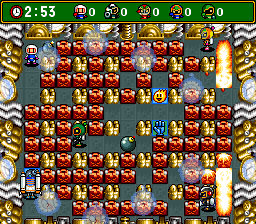Super Bomberman 4 (SNES)   © Hudson 1996    3/3