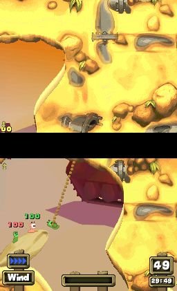 Worms: Open Warfare 2 (NDS)   © THQ 2007    1/3