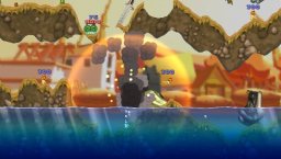 Worms: Open Warfare 2 (PSP)   © THQ 2007    4/4