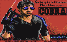Cobra (C64)   © Ocean 1986    1/3