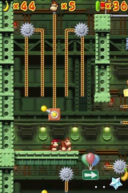 Donkey Kong: Jungle Climber (NDS)   © Nintendo 2007    3/6