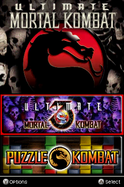 Ultimate Mortal Kombat   © Midway 2007   (NDS)    1/5
