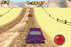 Cars: Mater-National (GBA)   © THQ 2007    3/3