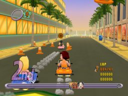 Action Girlz Racing   © Popcorn Arcade 2007   (WII)    3/5