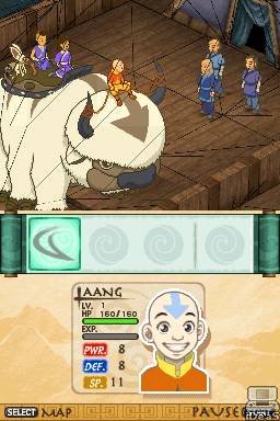 Avatar: The Legend Of Aang: The Burning Earth (NDS)   © THQ 2007    1/3