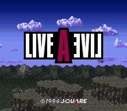 Live A Live (SNES)   © Square 1994    1/3