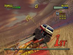 Monster Trux: Arenas (WII)   © Conspiracy 2007    5/6