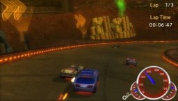 Hot Wheels: Ultimate Racing (PSP)   © DSI 2007    1/4