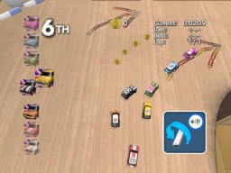 Mini Desktop Racing (WII)   © Popcorn Arcade 2007    3/8