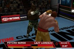 Showtime Championship Boxing (WII)   © Zoo Games 2007    3/3