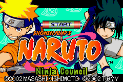 Naruto: Ninja Council (GBA)   © Tomy 2003    1/3