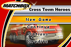 Matchbox: Cross Town Heroes (GBA)   © THQ 2002    1/3