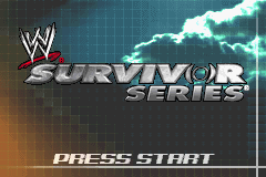 WWE: Survivor Series (GBA)   © THQ 2004    1/3