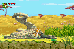 The Lion King 1 1/2 (GBA)   © THQ 2003    2/3