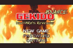Gekido Advance: Kintaro's Revenge (GBA)   © Zoo Games 2002    1/3