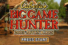 Big Game Hunter: 2005 Adventures (GBA)   © Zoo Games 2004    1/3