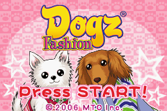 Dogz Fashion (GBA)   © Ubisoft 2006    1/3