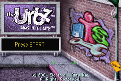 The Urbz: Sims In The City   © EA 2004   (GBA)    1/3
