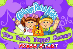 Cabbage Patch Kids: The Patch Puppy Rescue (GBA)   © D3 2006    1/3