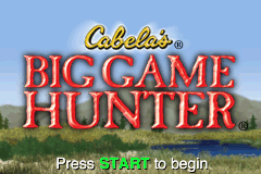 Big Game Hunter (GBA)   © Activision 2002    1/3