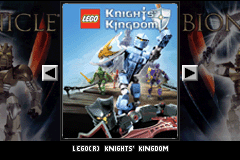 Lego Knights' Kingdom / Lego Bionicle (GBA)   © THQ 2005    1/3