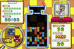 Dr. Mario / Puzzle League (GBA)   © Nintendo 2005    2/3
