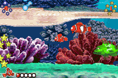 Finding Nemo / Finding Nemo: The Continuing Adventures (GBA)   © THQ 2005    2/3