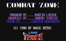 Combat Zone (1990) (C64)   © Magic Bytes 1990    1/3