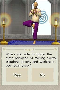 Let's Yoga (NDS)   © Konami 2007    1/4