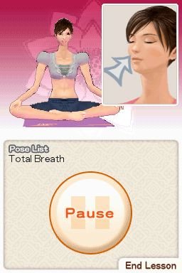 Let's Yoga (NDS)   © Konami 2007    3/4