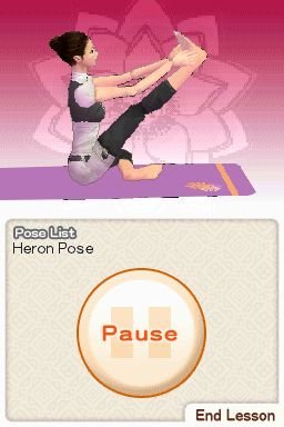 Let's Yoga (NDS)   © Konami 2007    4/4