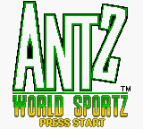 Antz World Sports (GBC)   © LSP 2001    1/3